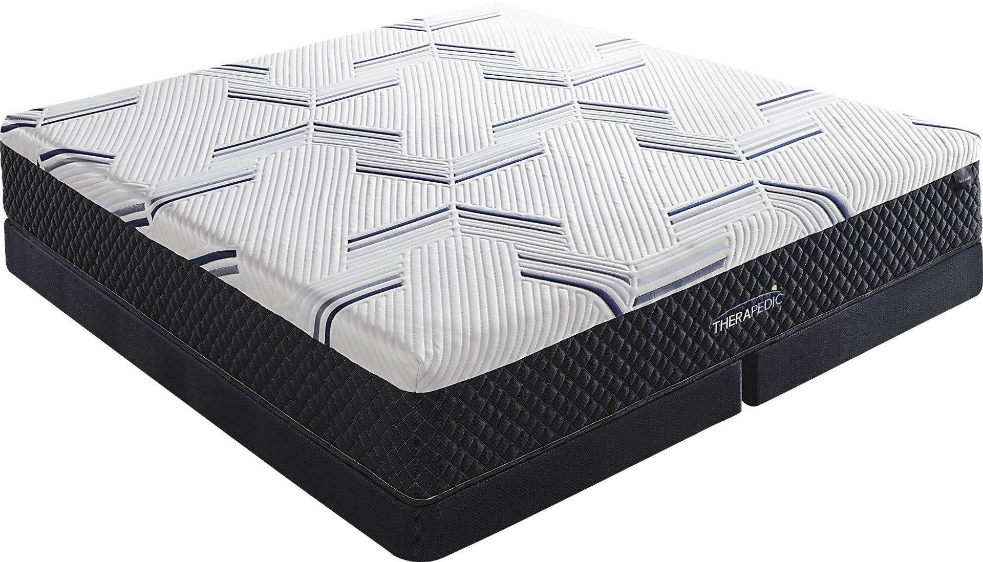 Therapedic Milford Low Profile King Mattress Set - Image 1