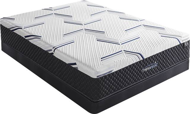 Therapedic Milford Low Profile Queen Mattress Set - Thumbnail - Image 1