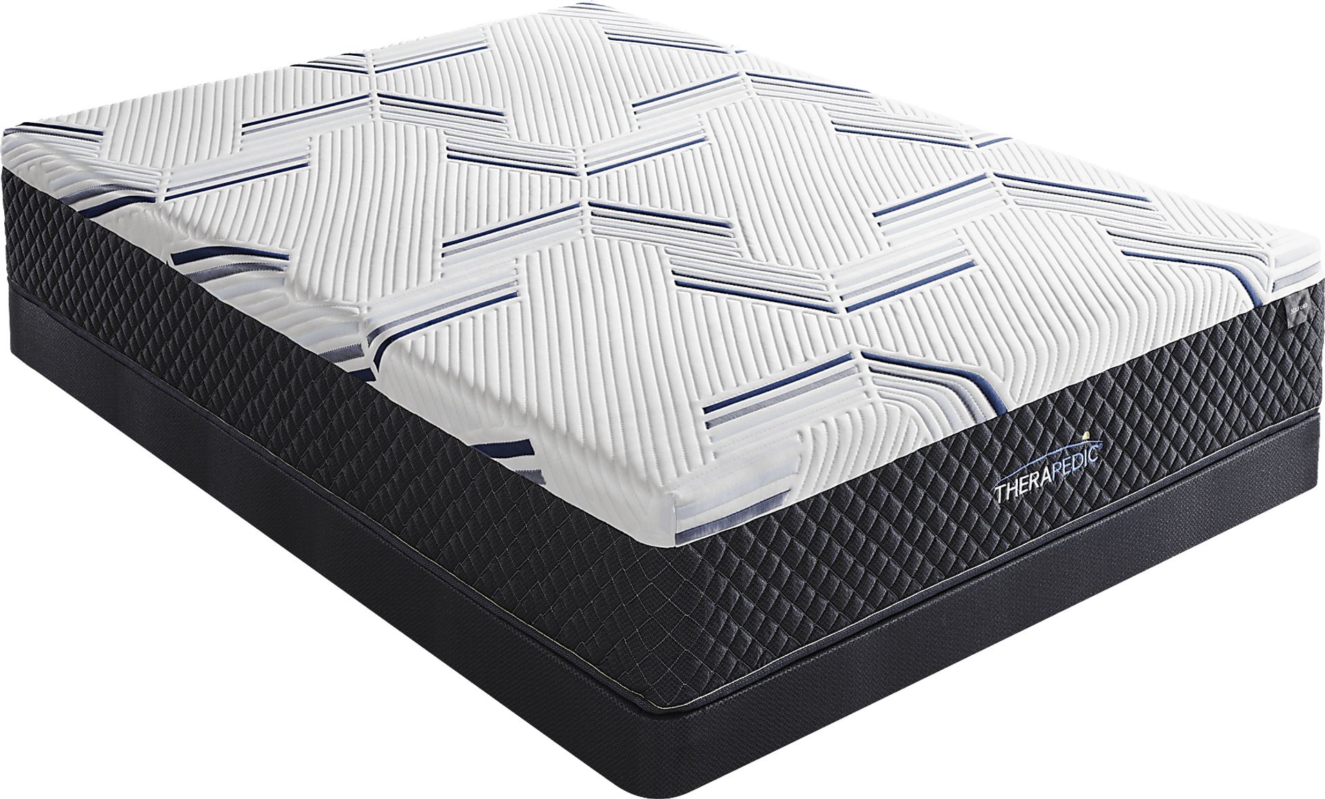 Therapedic Milford Low Profile Queen Mattress Set - Image 1