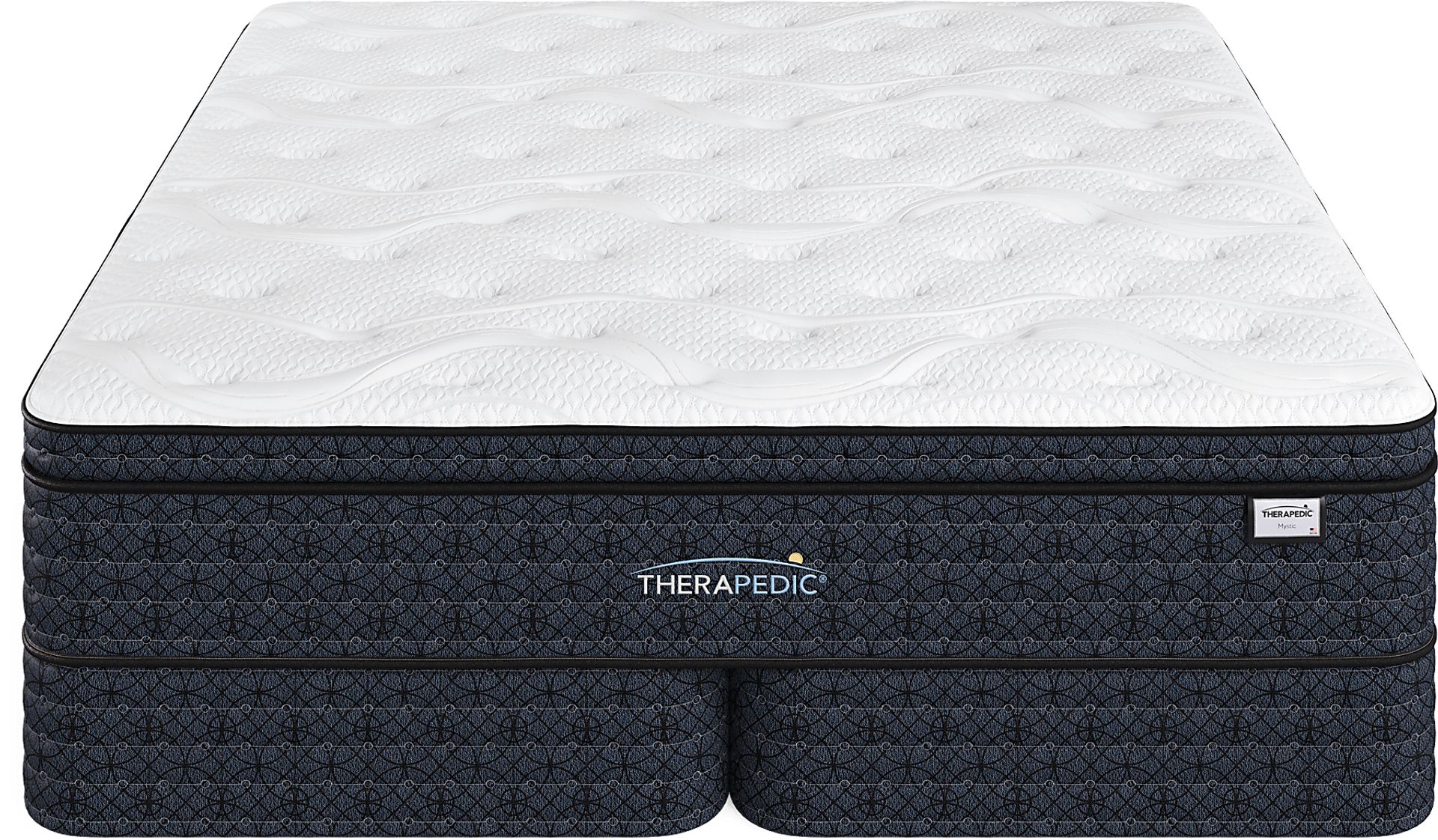 Therapedic Mystic High Profile King Mattress Set - Image 2