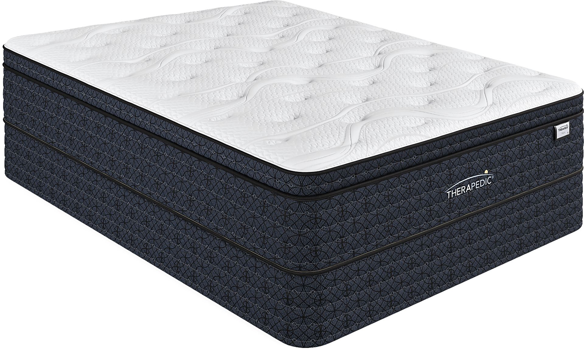 Therapedic Mystic High Profile Queen Mattress Set - Image 1