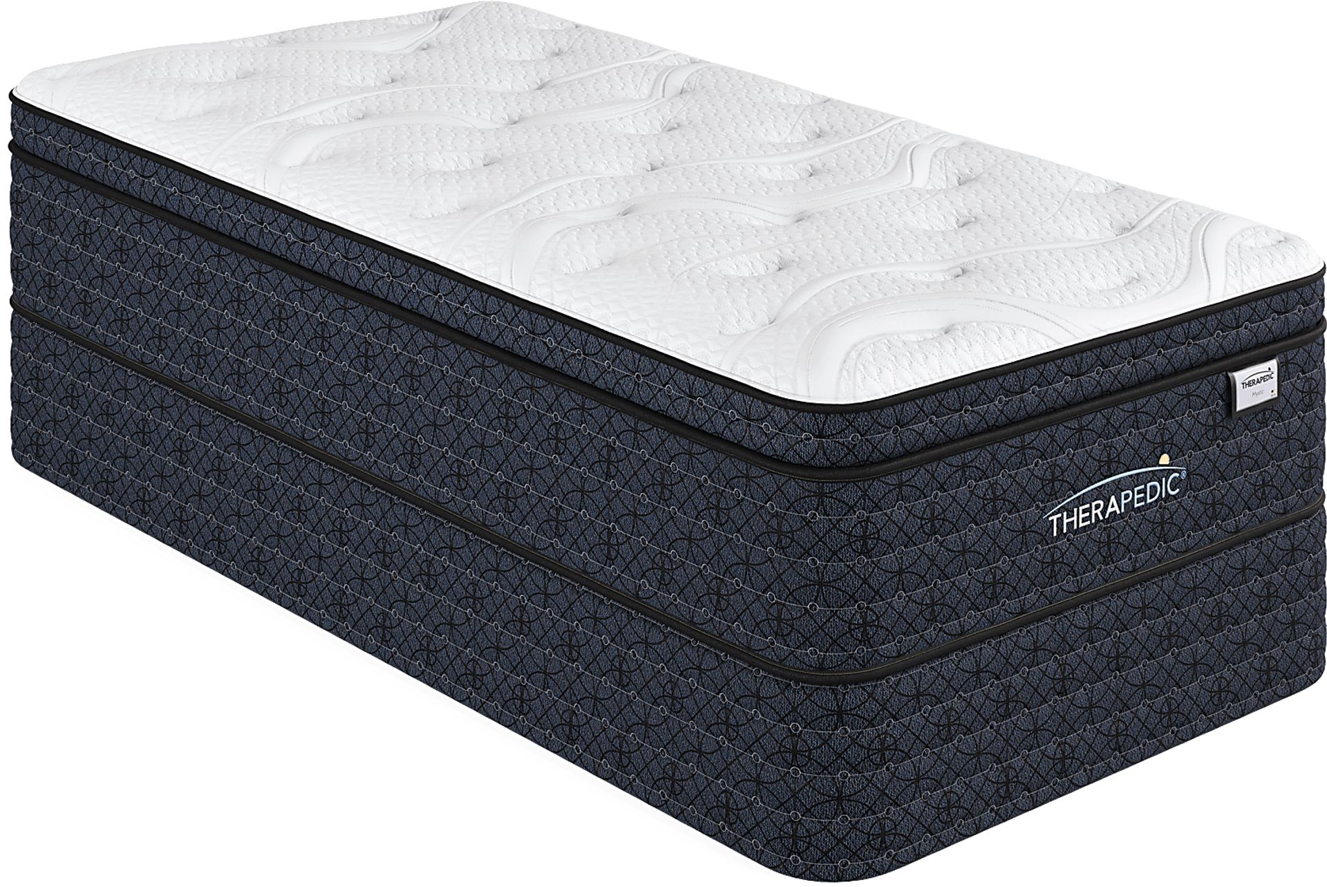 Therapedic Mystic High Profile Twin Mattress Set - Image 1
