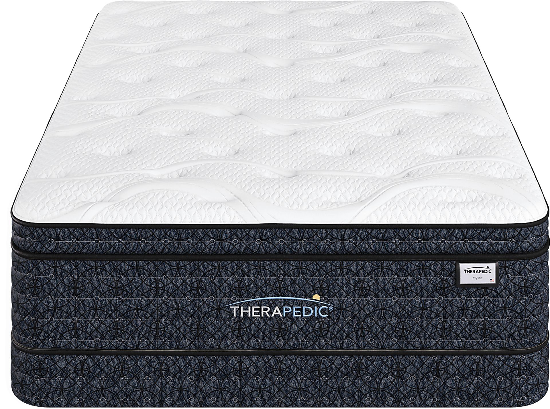 Therapedic Mystic Low Profile Full Mattress Set - Image 2
