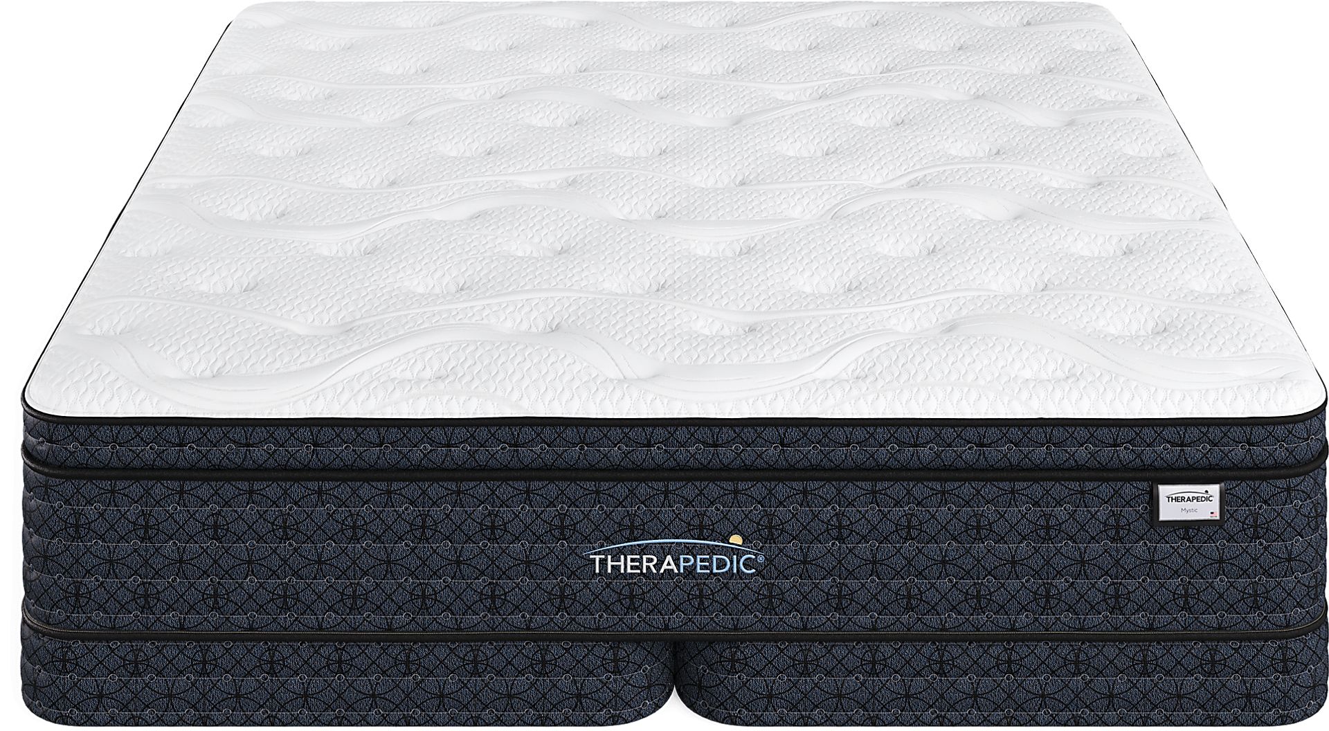 Therapedic Mystic Low Profile King Mattress Set - Image 2