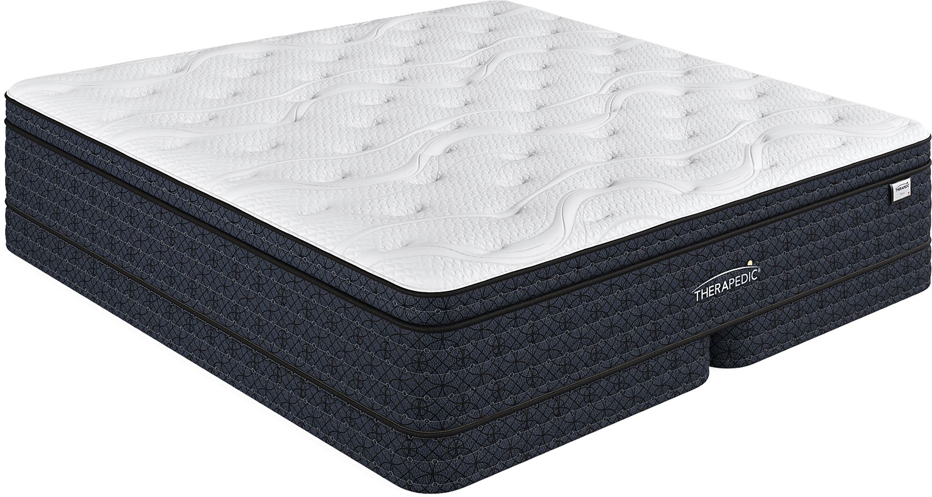 Therapedic Mystic Low Profile King Mattress Set - Image 1