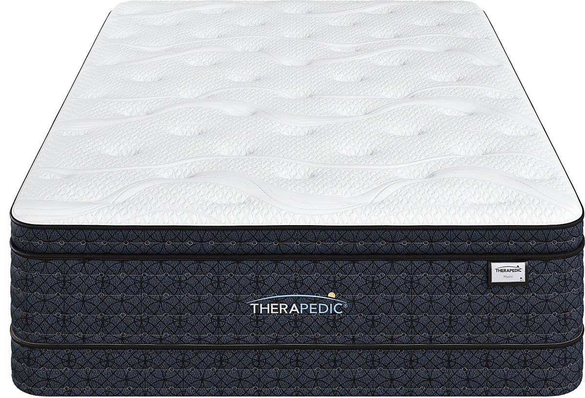 Therapedic Mystic Queen Low Profile Mattress Set | Rooms to Go