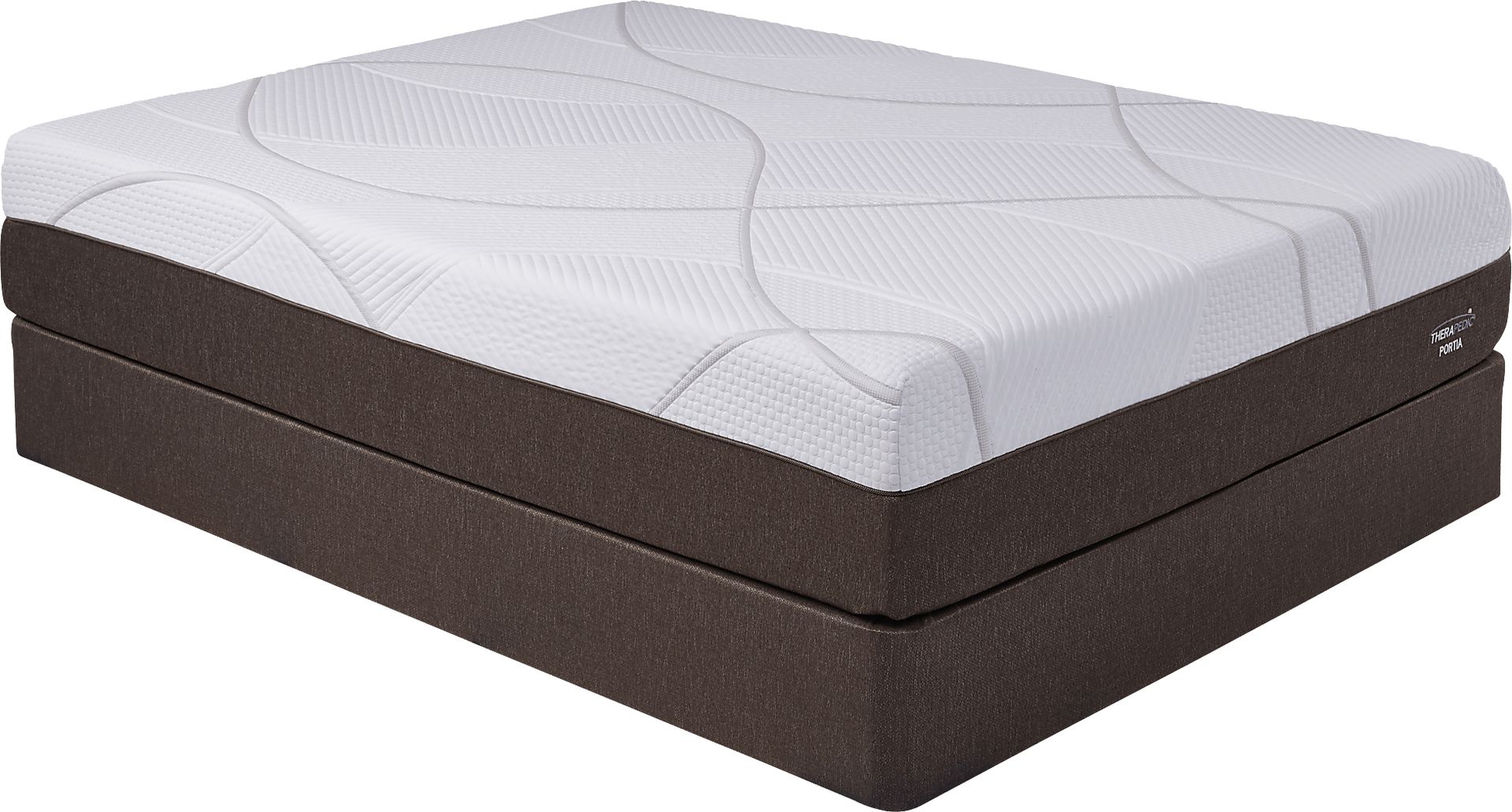 Therapedic Portia Low Profile King Mattress Set - Image 1