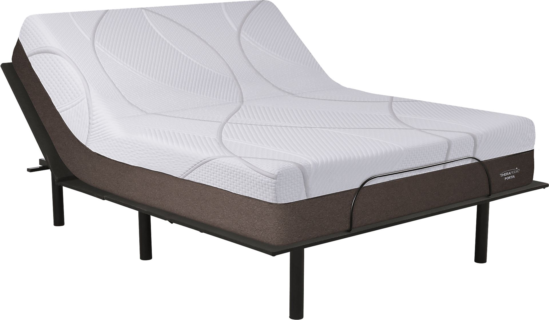 Therapedic Portia Queen Mattress with RTG Sleep 2000 Adjustable Base - Image 1