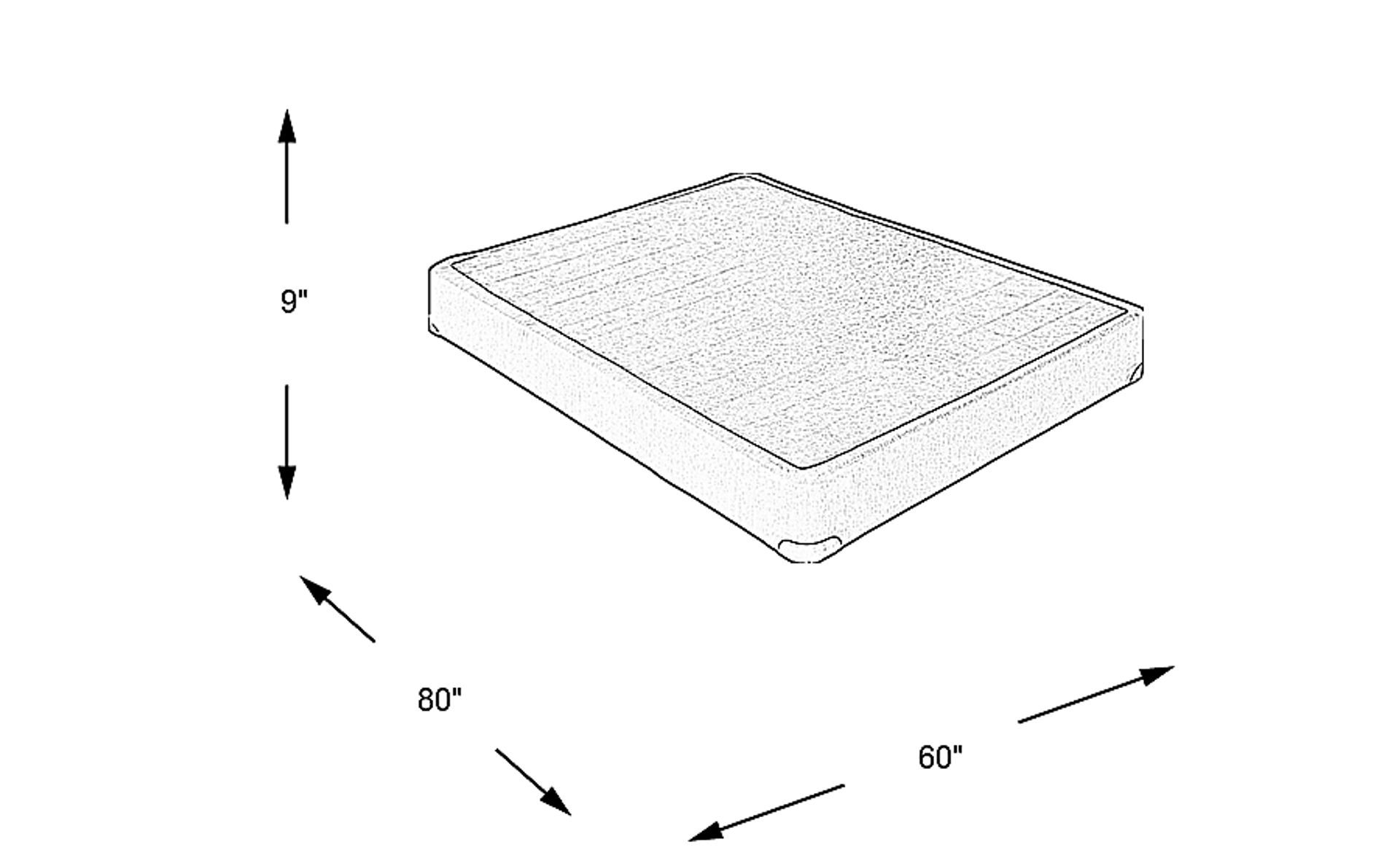 Dimension Image. Please refer to the Dimension Tab on this page for dimension details.
