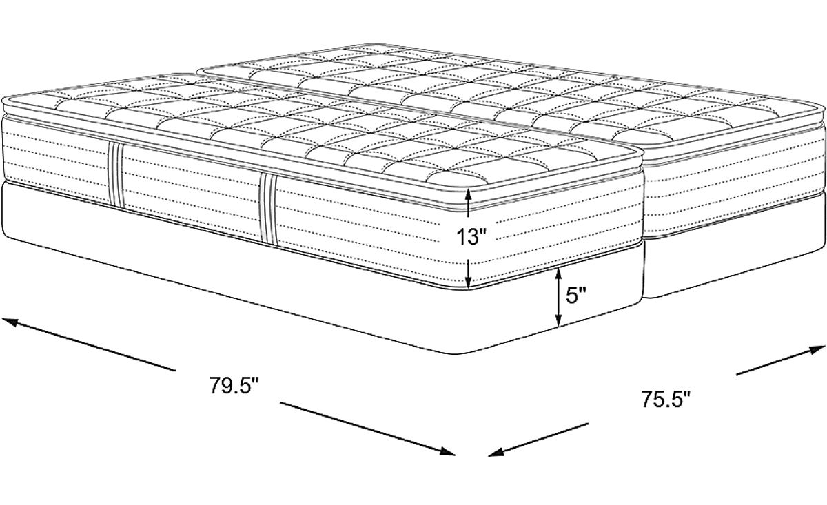 Therapedic sapphire king mattress sales
