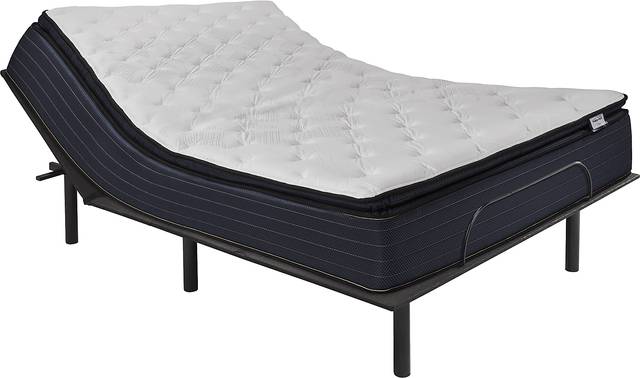Therapedic Sapphire Queen Mattress with RTG Sleep 2000 Adjustable Base - Thumbnail - Image 1