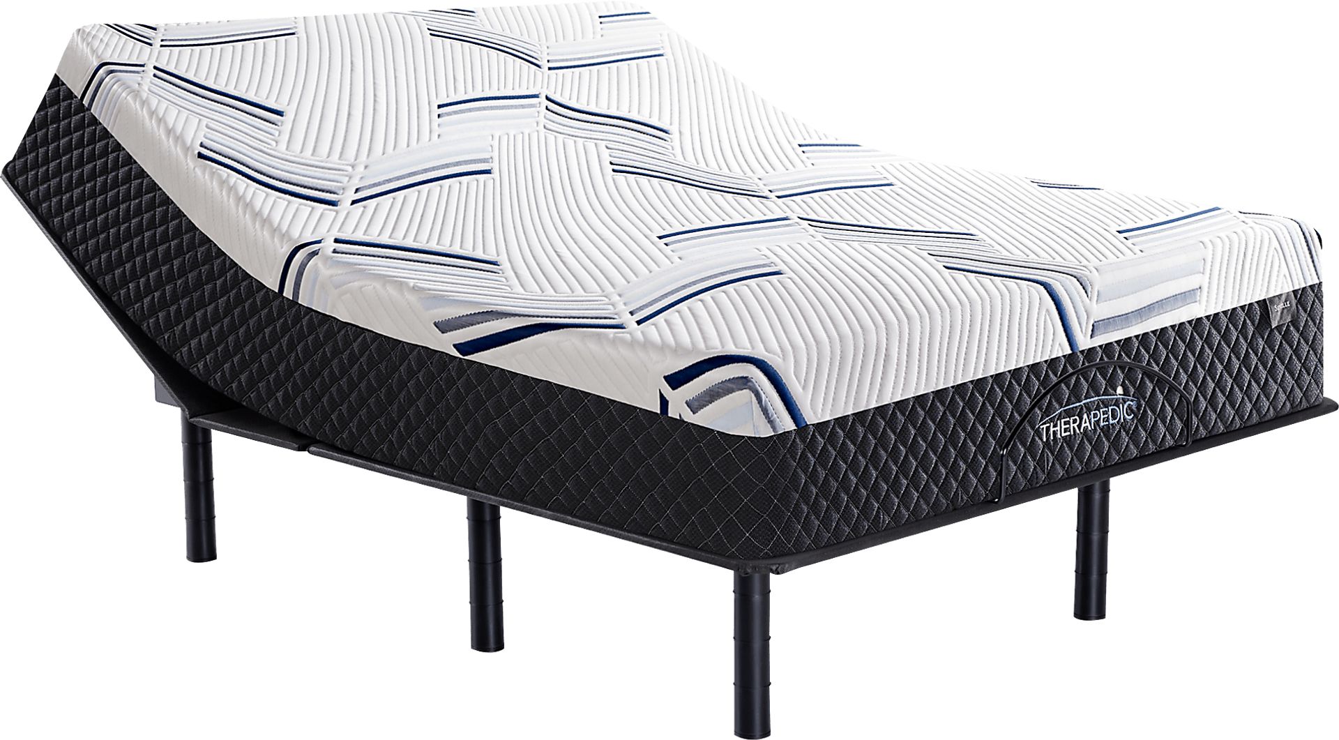 Therapedic Seville King Mattress with Head Up Only Base - Image 1