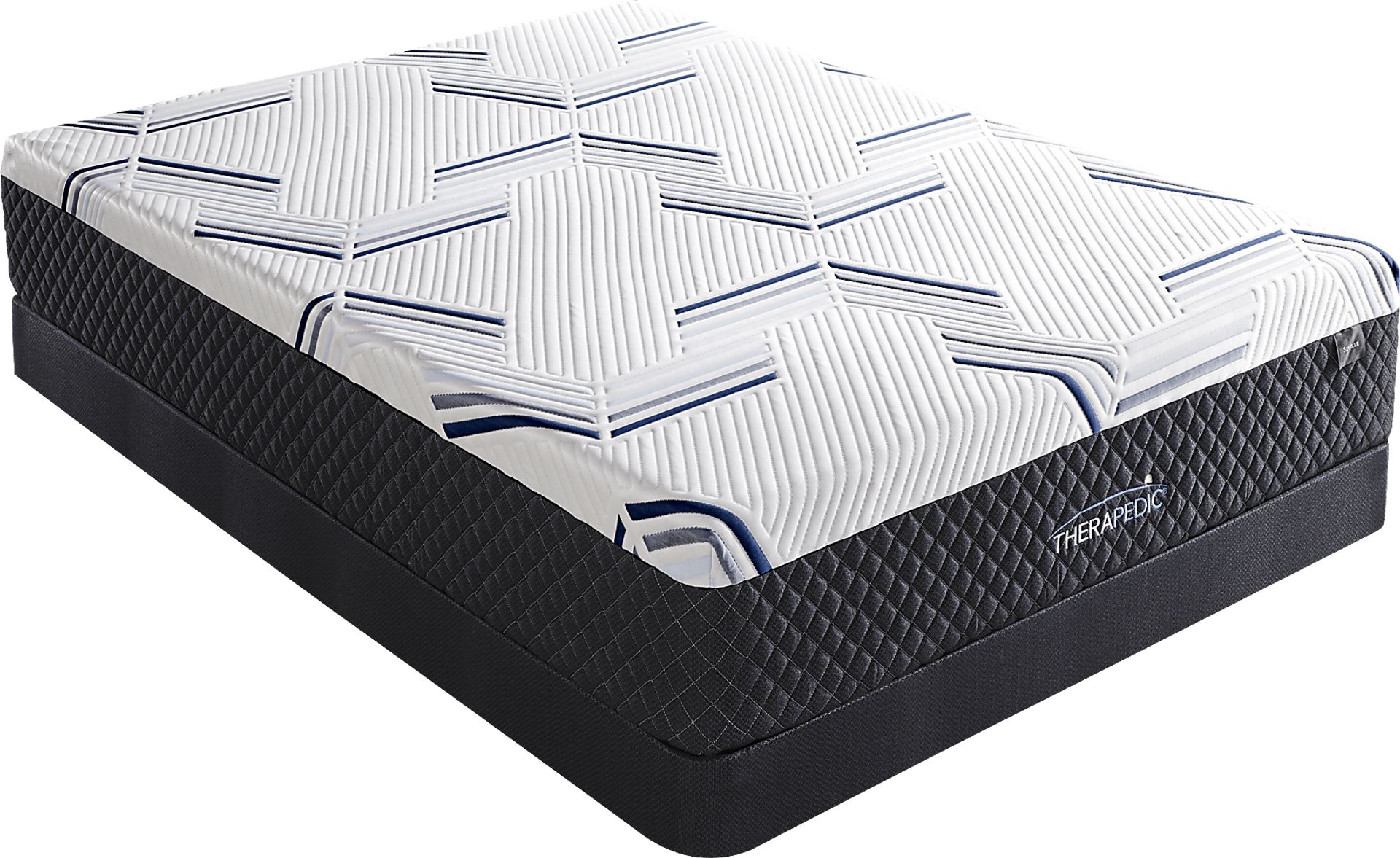 Therapedic Seville Low Profile Queen Mattress Set - Image 1