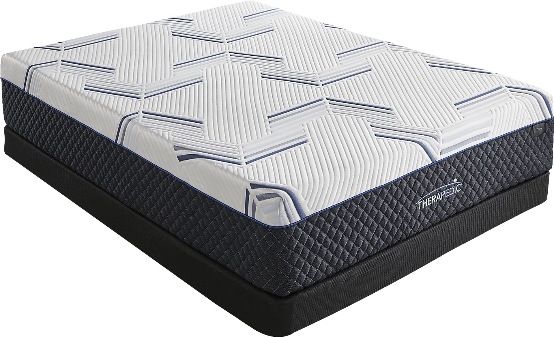 Therapedic Terra Low Profile Queen Mattress Set - Image 1