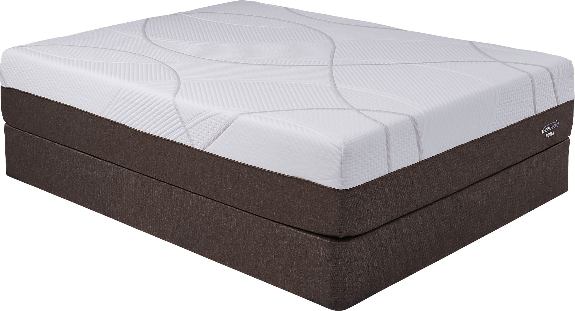 Therapedic Titania Low Profile King Mattress Set - Image 1