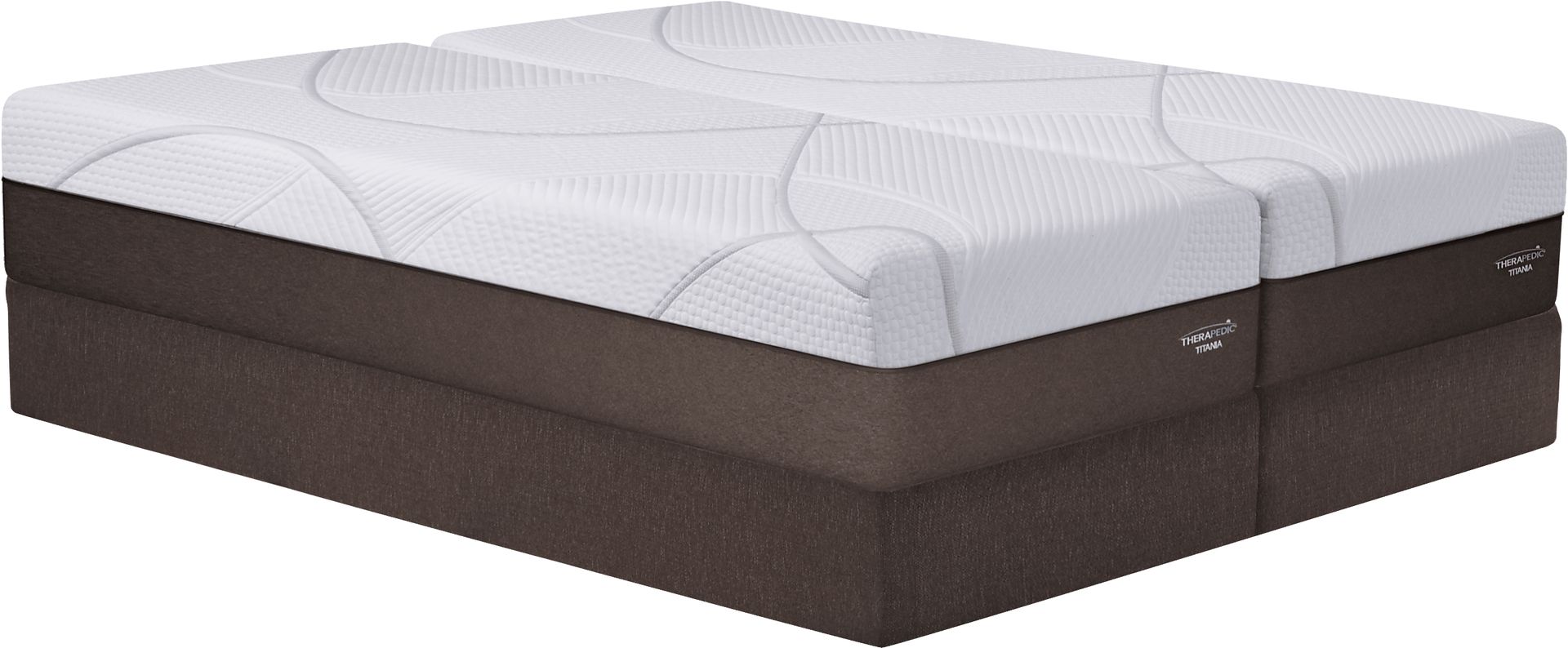 Therapedic Titania Split King Mattress Set - Image 1