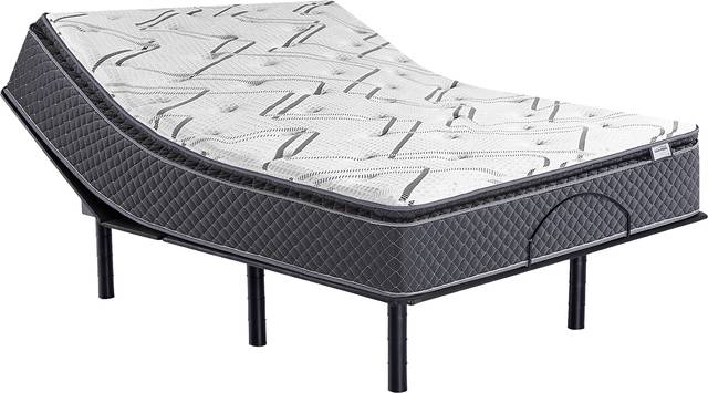 Therapedic Topaz King Mattress with Head Up Only Base - Thumbnail - Image 1