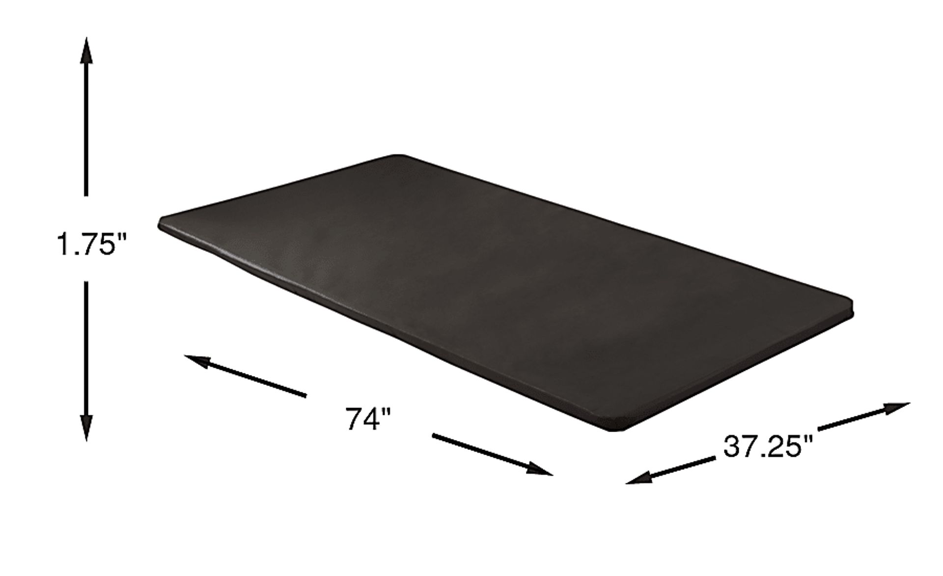 Dimension Image. Please refer to the Dimension Tab on this page for dimension details.