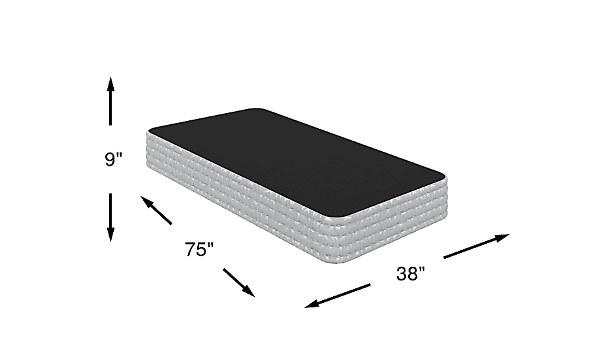 Dimension Image. Please refer to the Dimension Tab on this page for dimension details.