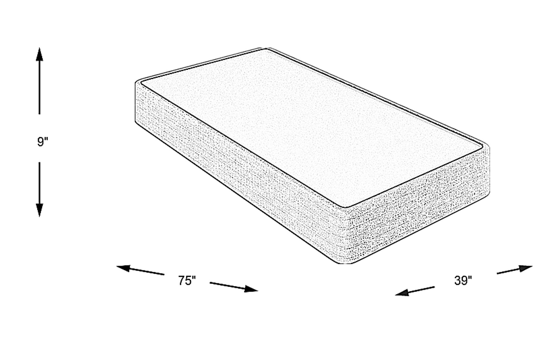 Dimension Image. Please refer to the Dimension Tab on this page for dimension details.
