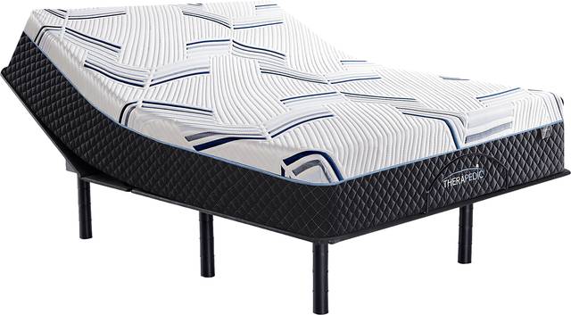 Therapedic Whexley King Mattress with Head Up Only Base - Thumbnail - Image 1