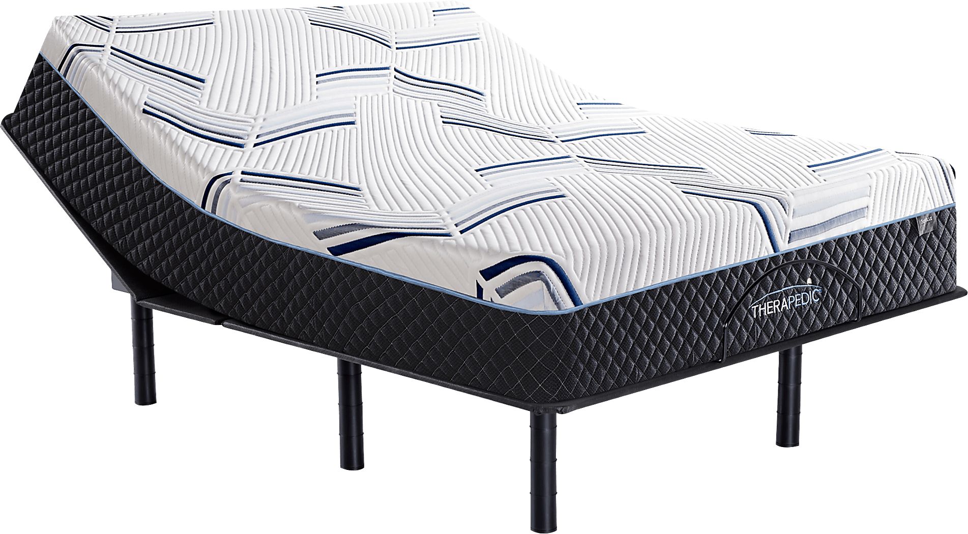 Therapedic Whexley Queen Adjustable Mattress Set | Rooms to Go