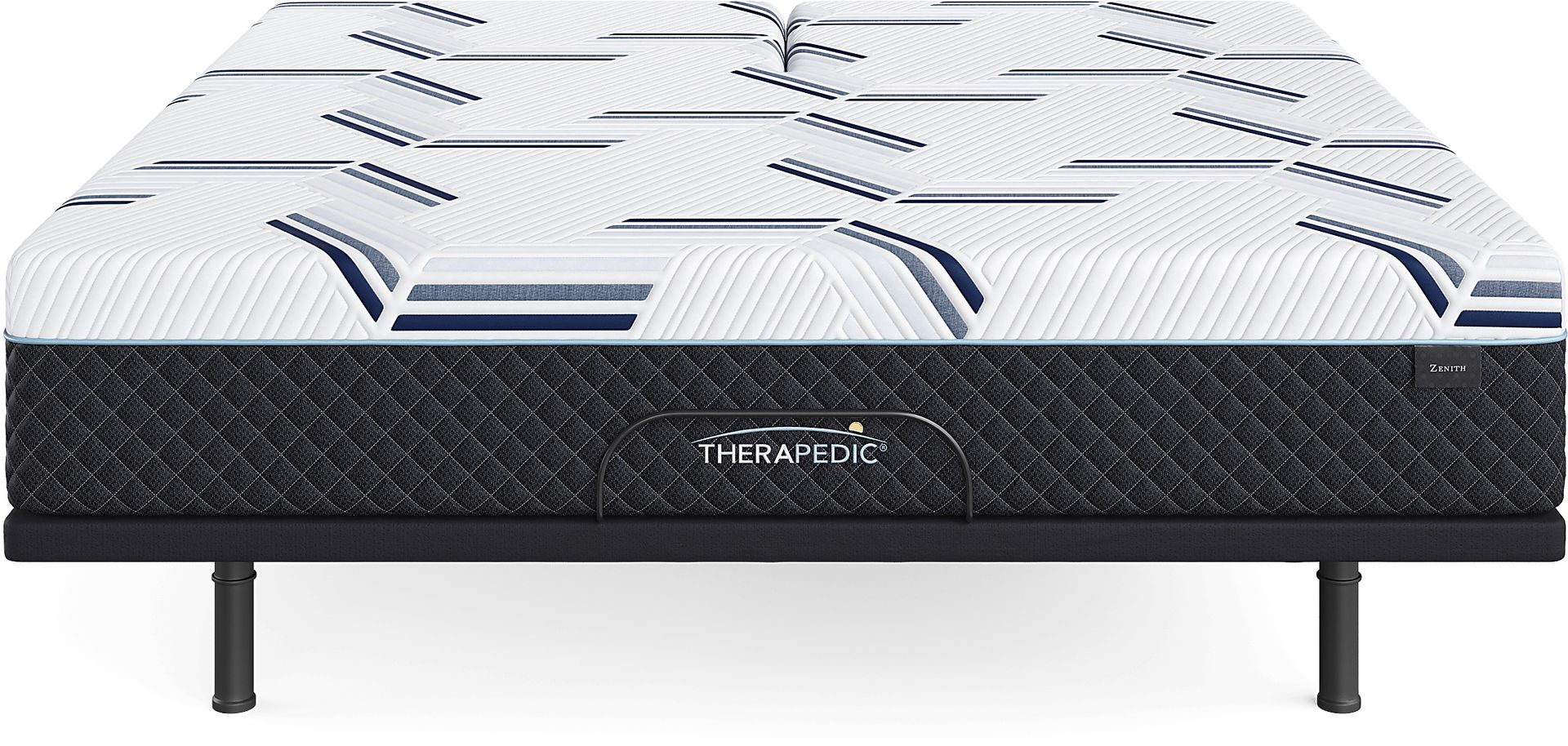 Therapedic Zenith Split Head King Mattress with DualFlex Split Head Base - Image 2