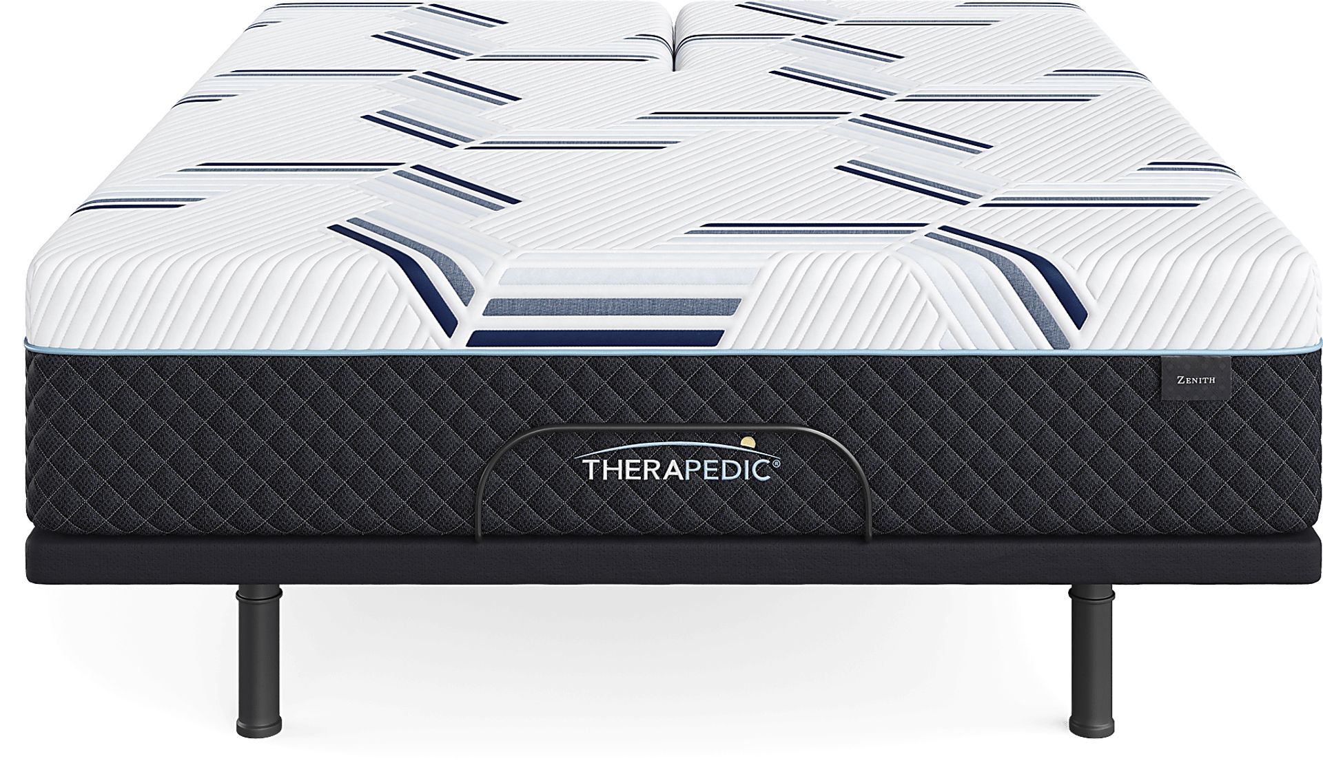 Therapedic Zenith Split Head Queen Mattress with DualFlex Split Head Base - Image 2