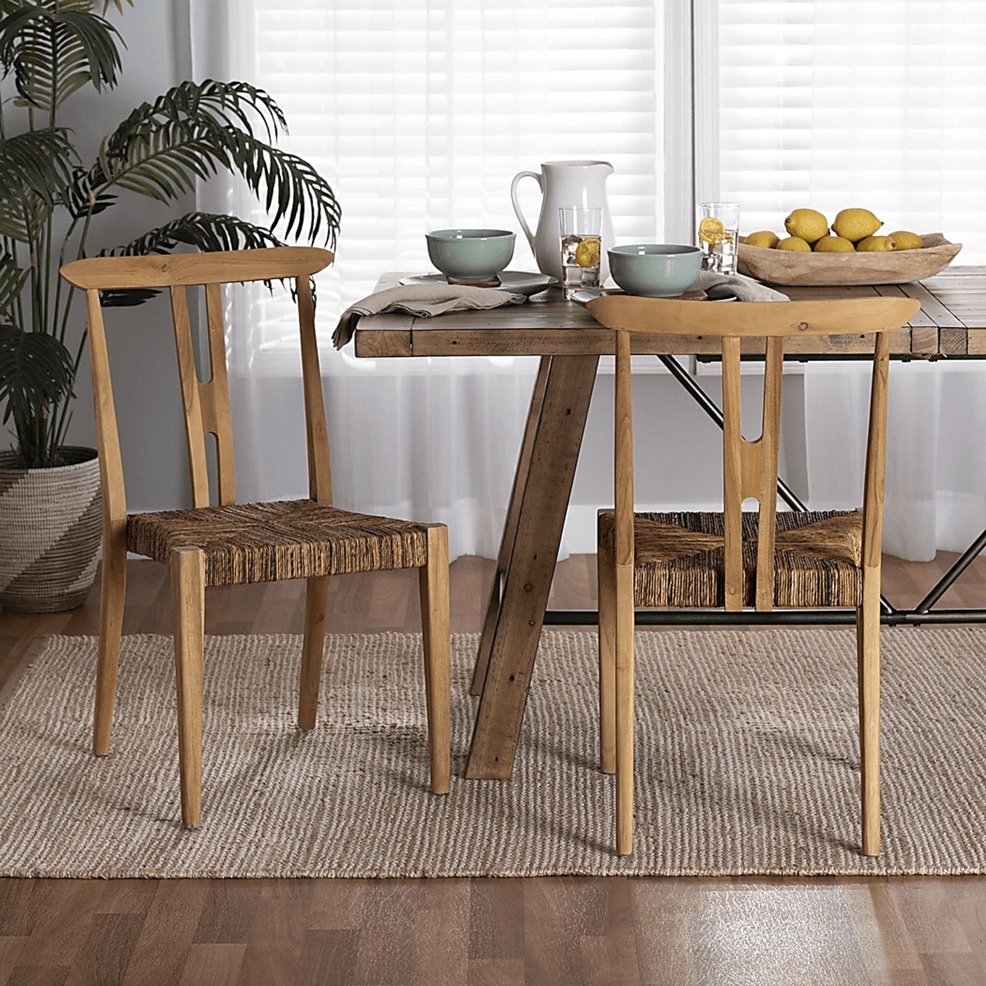 Theriault Brown Dining Chair, Set of 2 - Image 3