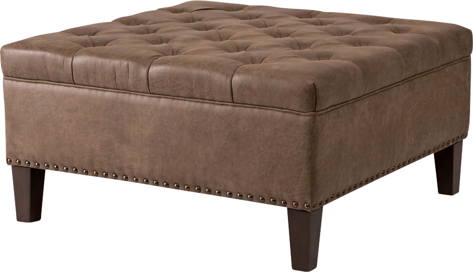 Therrell Brown Cocktail Ottoman - Image 1
