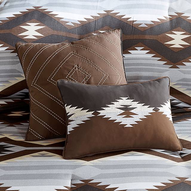 Thibodeaux Gray Full Comforter Set - Thumbnail - Image 9