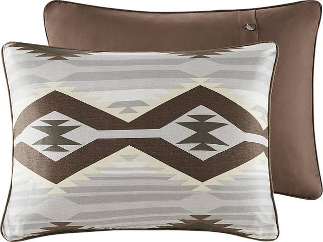 Thibodeaux Gray Full Comforter Set - Thumbnail - Image 10