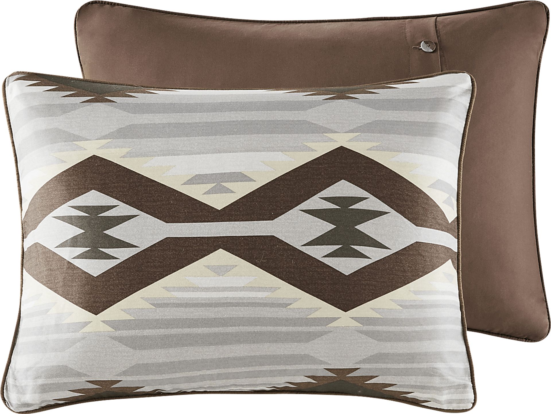 Thibodeaux Gray Full Comforter Set - Image 10