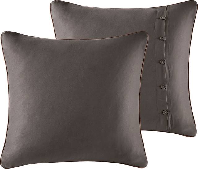 Thibodeaux Gray Full Comforter Set - Thumbnail - Image 11