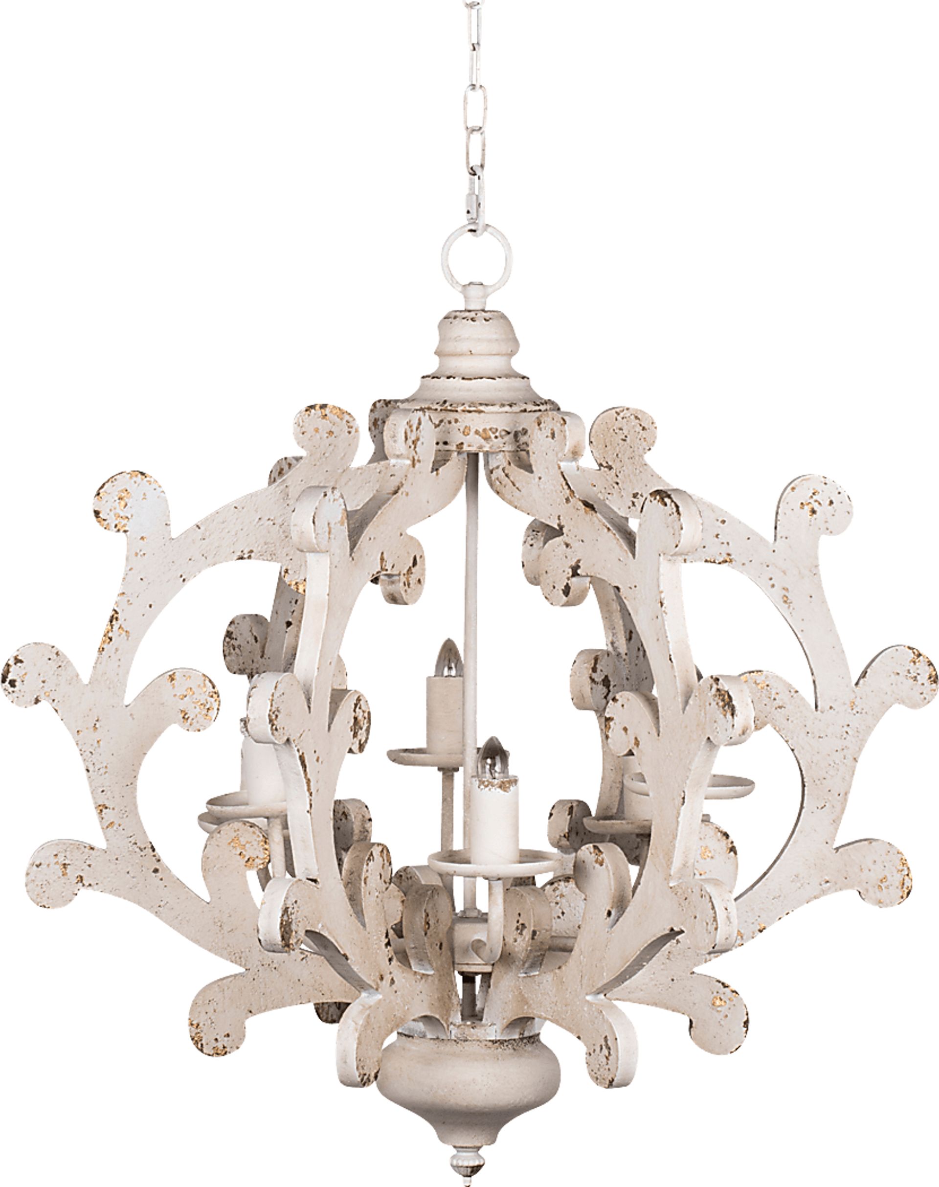 Thicket Cay White Chandelier - Image 1