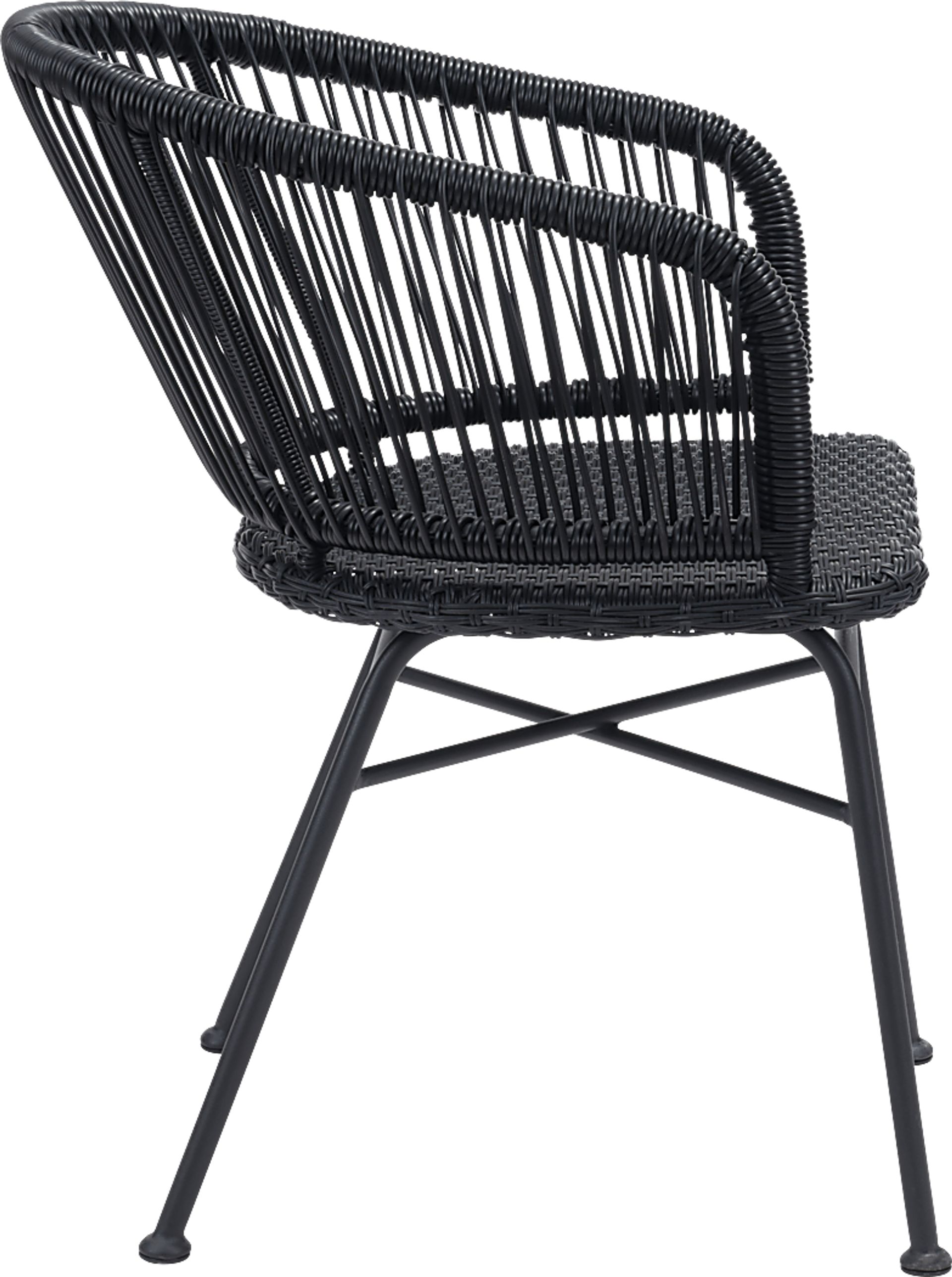 Thimbersky Black Side Chair, Set of 2 - Image 3