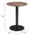 Thisbe Black Bistro Table