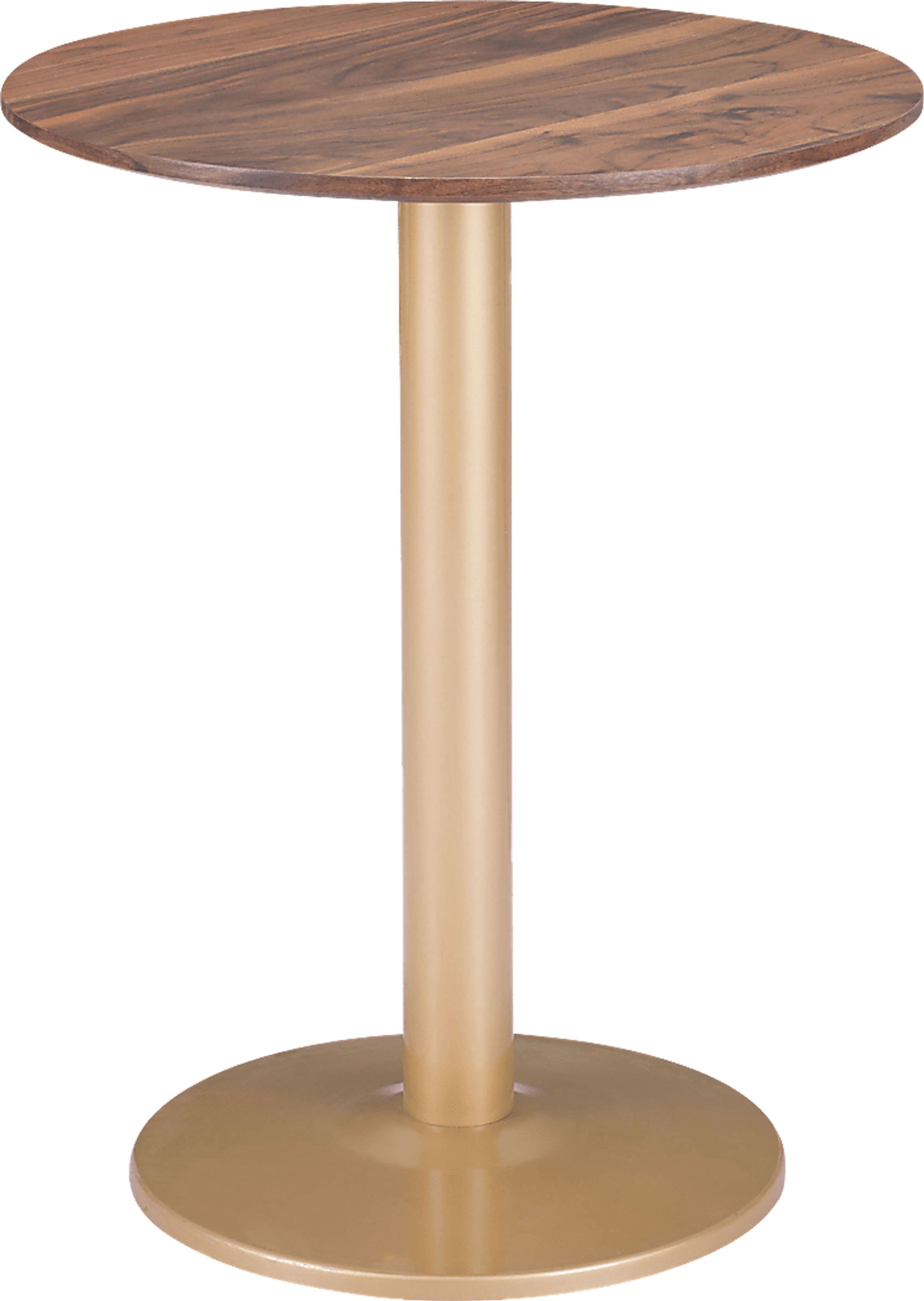 Thisbe Brown Round Bistro Table - Image 1