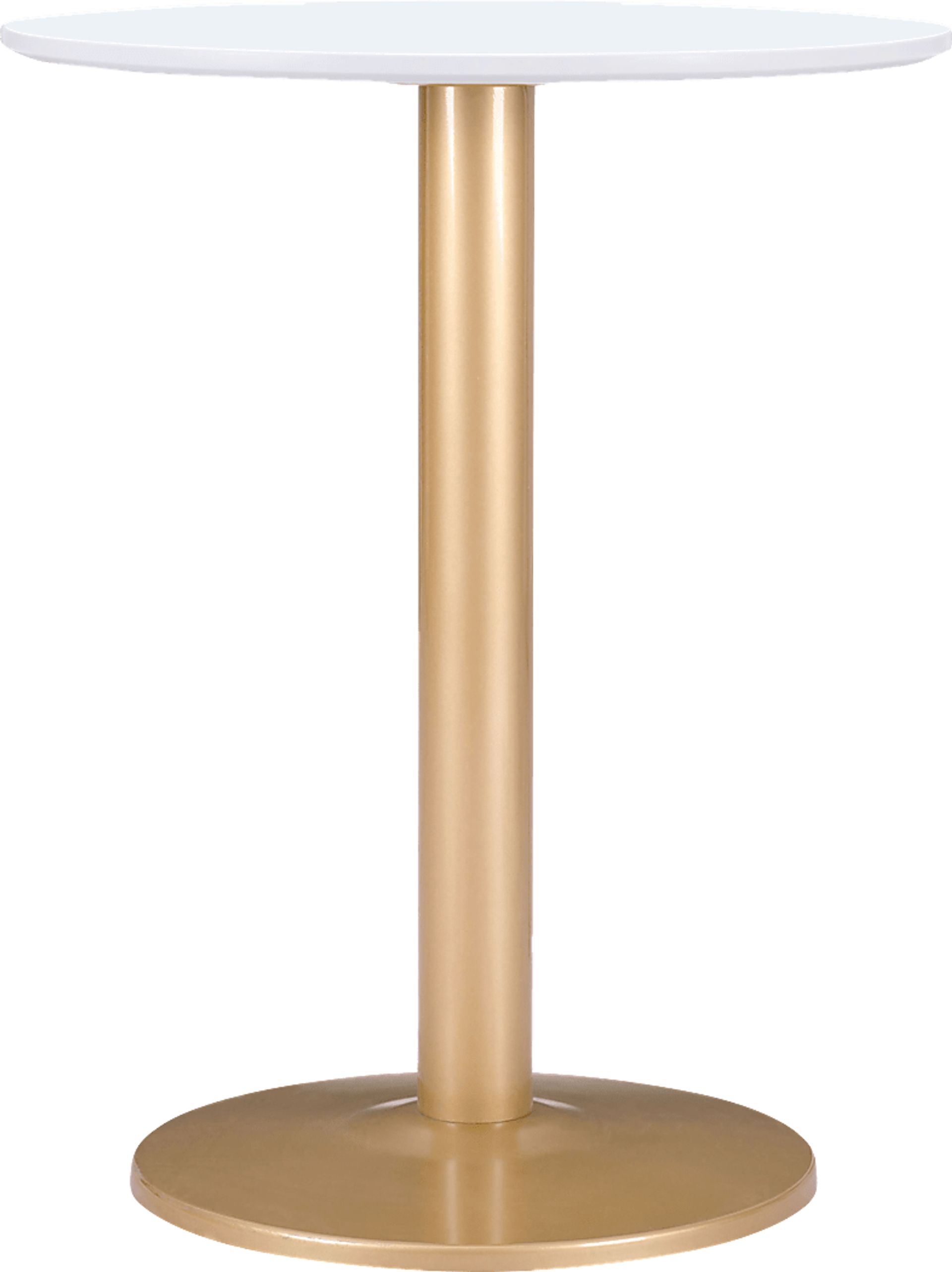 Thisbe Gold Round Bistro Table - Image 3