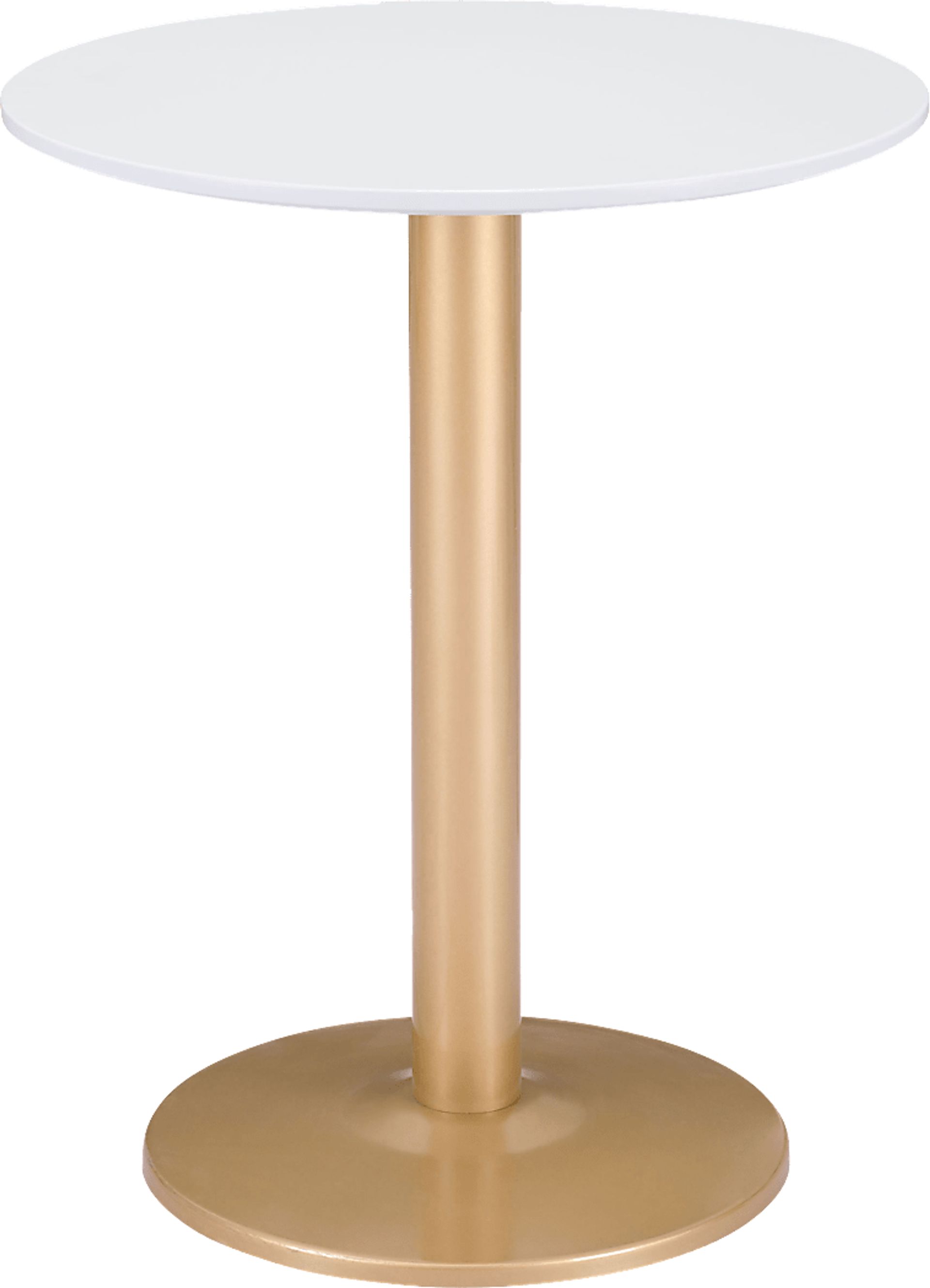 Thisbe Gold Round Bistro Table - Image 1