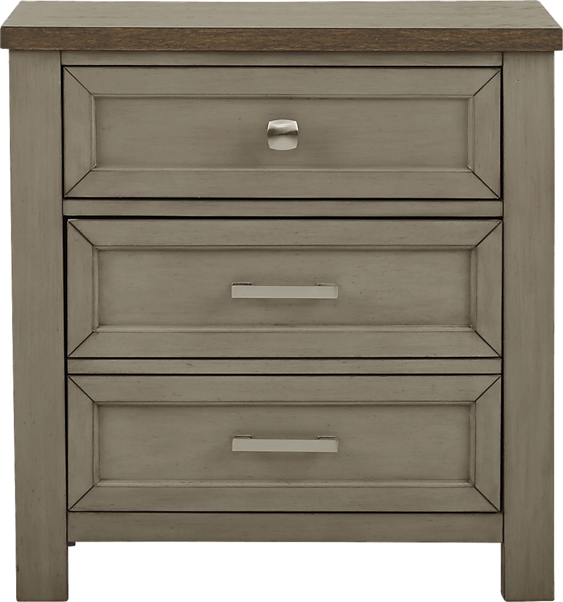 Thistle Ridge Gray Nightstand - Image 1
