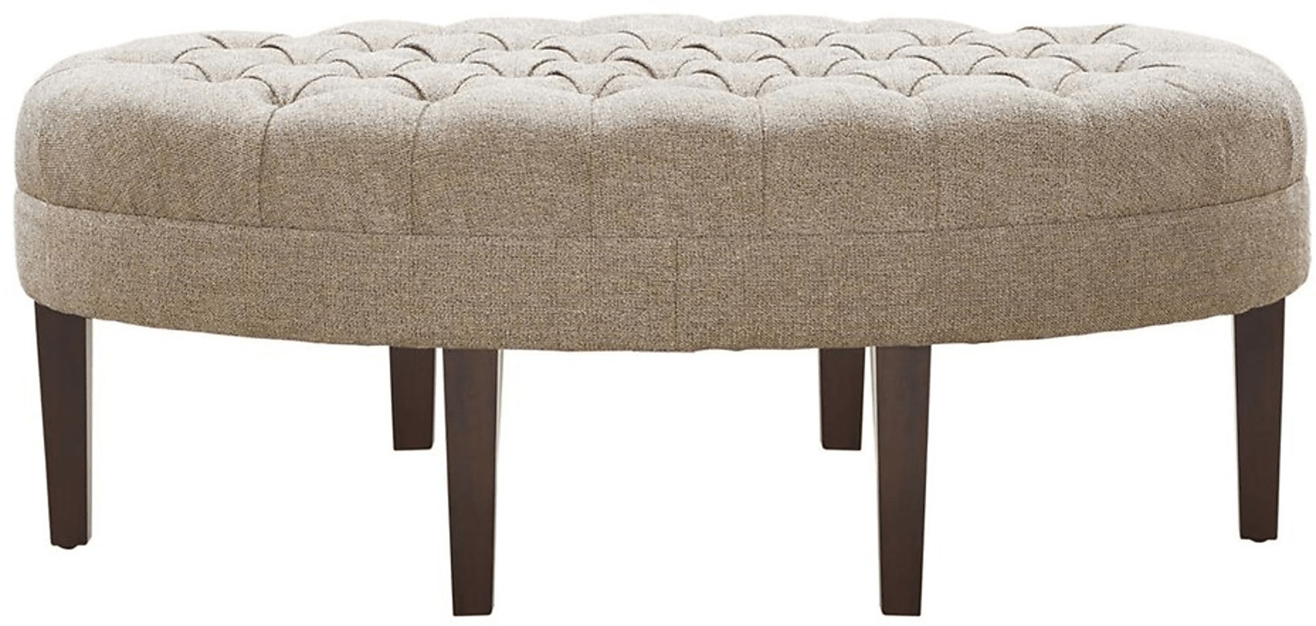 Thistlecroft Linen Ottoman - Image 2