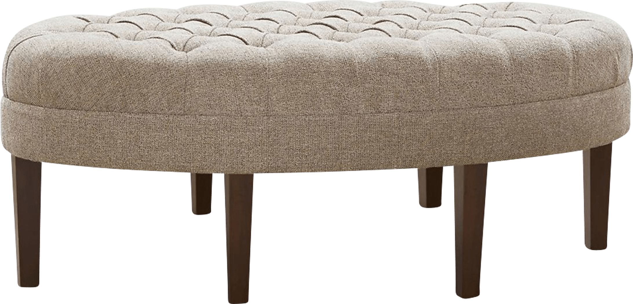 Thistlecroft Linen Ottoman