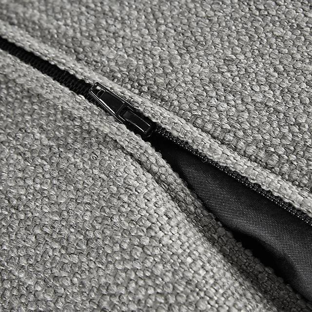 Thistlemont Gray Ottoman - Thumbnail - Image 4