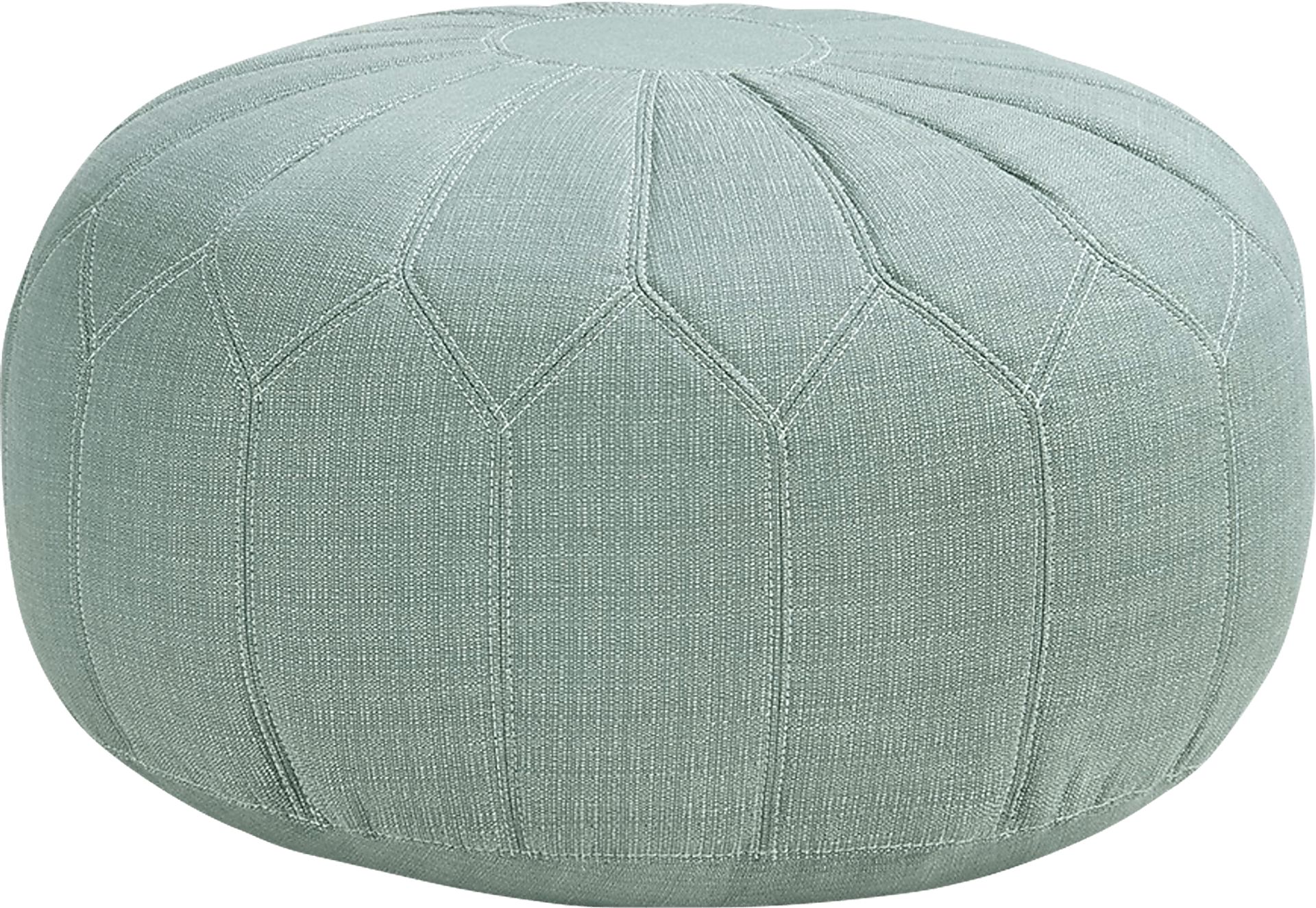 Thistlemont Green Ottoman - Image 1
