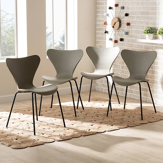 Thistlewood Beige Side Chair, Set of 4 - Thumbnail - Image 2