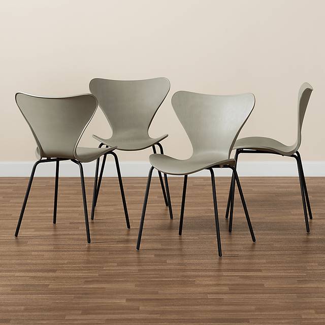 Thistlewood Beige Side Chair, Set of 4 - Thumbnail - Image 6