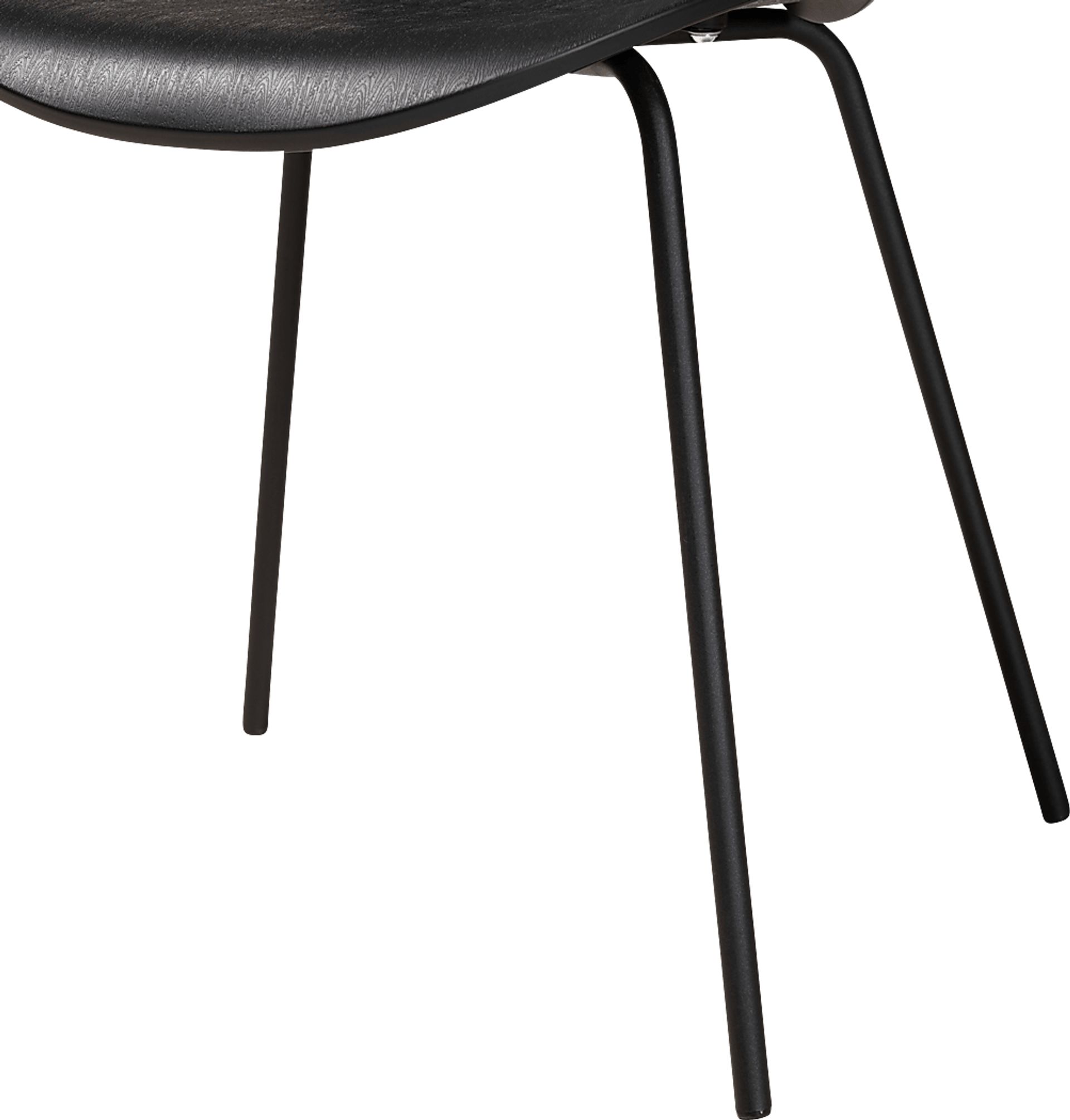 Thistlewood Black Side Chair, Set of 4 - Image 5