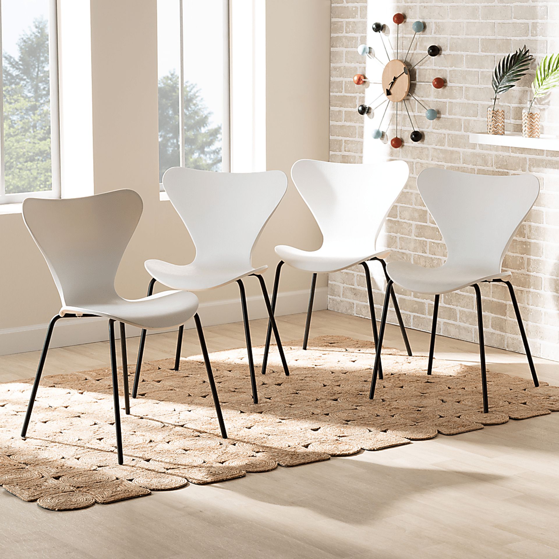 Thistlewood White Side Chair Set of 4 - Image 2