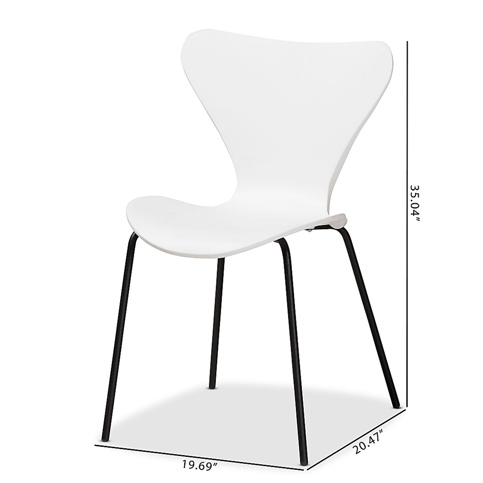 Thistlewood White Side Chair Set of 4 - Image 8